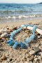 Handmade Blue Agate Stone Special Design Necklace - 3