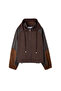 Kumaş mix colorblock mont - 3