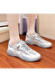 Women's Gray Mesh Sneakers - 3