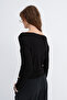 Kayık Yaka Basic Blouse B1888 - 6