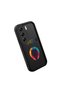 Tecno Camon 40 Pro 5g(Cm7) Compatible Black Silicone Case Hipster Colorful Deer Pattern Camera Protected Shock Absorbing - 3