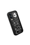 Vivo Y04/Y19/Y29S Compatible Black Silicone Case Star and Cute Character Pattern Camera Protected Shock Absorbing - 3