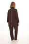 Plus Size Cardigan Sweatshirt & Pants Two-Piece Set Women - 3