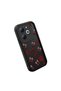 Tecno Spark 20/20C Compatible Black Silicone Case Cherry‑Ribbon‑Flower Pattern Camera Protected Shock Absorbing - 3