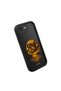 iPhone 16E Compatible Black Silicone Case Sunset Beach Pattern Camera Protected Shock Absorbing - 3