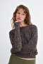 Boat Neck Knitwear Sweater K3531 - 2