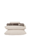 Manora Double Jacquard Blanket & Sheet Set Brown - 6