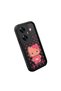 Realme C55 Compatible Black Silicone Case Pixel Kitty Heart-Dot Pattern Camera Protected Shock Absorbing - 3