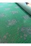 Green Floral Pattern Embroidered Scallop Fabric – Cotton Dressmaking & Blousemaking Embroidery Scallop - 3