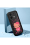 Infinix Zero 30 5g Compatible Black Silicone Case Pixel Kitty Heart-Dot Pattern Camera Protected Shock Absorbing - 2