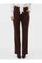 Pantaloni de damă, maro - 2