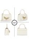 Women's Chain26 Flap Sling (Off White) - 4