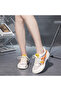 Women's White Sports Lace-Up Sneakers - 8