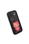 Vivo V50 Compatible Black Silicone Case Pixel Kitty Heart-Dot Pattern Camera Protected Shock Absorbing - 3