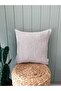 Ecru Bronze Glitter Throw Pillow Cover Pattern 1 - 2