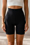 Women's Boxer Elastane Added Body Black Underwear Corset - 6