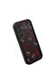 Samsung Galaxy A16 4G/5G Compatible Black Silicone Case Cherry‑Ribbon‑Flower Pattern Camera Protected Shock Absorbing - 3