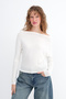 Kayık Yaka Basic Blouse B1888 - 5