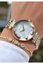 Women's Steel Cord Stone Watch with Special Box - Bracelet Gift Hm1Htsc565 - 5