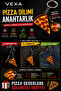 Movable Pizza Keychain 3D Printing Segmented Design Bag Accessory Gift - 4