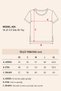 Women's 100% Viscose Yellow Folded Short Sleeve Crew Neck Relaxed Cut T-Shirt Silje - 7