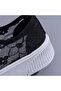 Women's Khaki Floral Mesh Lace-Up Sneakers - 5