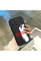 Xiaomi Redmi K90 5g Compatible Black Silicone Case Scarface Film Themed Black-White Design Camera Protected Shock Absorbing