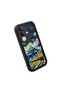 Vivo Y29 4g(V2434) Compatible Black Silicone Case Starry Night Train and Castle Pattern Camera Protection Shock Absorbing - 3