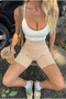 Women's Young Capless Unprinted Skin Underwear Corset - 5