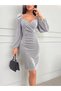 Women's Flowers Stylish Dress - 3