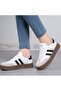 Women's Striped Chunky Sneakers - 5