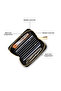 Women's Belle Small Card Wallet (Black) - 4
