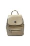 Sand Women's Medium Size Faux Leather Backpack Snm1449