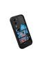Oppo A5 4G/5G Compatible Black Silicone Case Three Compartment Palm Sunset Landscape Pattern Camera Protection Shock Absorption - 3