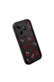 Realme Note 50 Compatible Black Silicone Case Cherry‑Ribbon‑Flower Pattern Camera Protected Shock Absorbing - 3