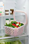 1.6 Lt Storage Container with Strainer Bpa Free Refrigerator & Freezer Compatible Vegetable and Fruit Storage Container - 4