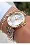 Women's Steel Cord Stone Watch with Special Box - Bracelet Gift Hm1Htsc565 - 3