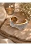 Women's Zircon Stone Gold Bijouterie Handcuff Bracelet