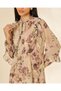 Women Beige Floral Printed Maxi Dress - 2