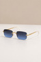 Asaf Ii Night Blue Premium Uv400 Sunglasses |   Case and Cleaning Cloth Gift Set