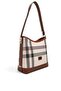Cream - Tan Plaid Women's Shoulder Bag Sp1286 - 5