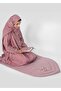 طقم صلاة نسائي من 3 قطع بتصميم مزخرف - 6