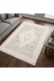 Galeria Lux Modern Classic Rug 160x230 Beige White, For Bedroom Decor - 2