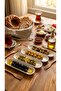 Sahra Porcelain 4-Piece Olive Bowl Set - 4
