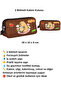 5230 Cennec Brown & Beige Capybara Figured Backpack - Nutrition - Pen Holder Set - 4