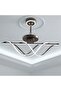 Diana LED Ceiling Fan Chandelier with Remote Control 3 Color Dimmable Light Gold - 2