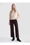 Özmarka New Season Beige Crew Neck Women's Knitwear Sweater - 2