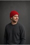 Unisex Winter Knitwear Red Beanie |   Plain Basic Knitted Beanie Model - 5