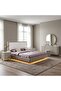 Armonia 200x200 Upholstered Super King Bedset, Includes 1-200x200 Super King Bedroom Set