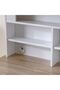 Stanley-V2 Study Desk With Hutch-Sonoma Oak And White, Includes 1-Study Desk - 4